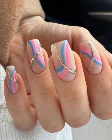 Manikür, pedikür: Manikür, Gellak, şellak, Salonda, Evə gəlməklə — 11