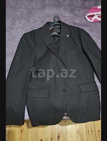 geyim mağazası: Kostyum, Demisezon, 4XL, rəng - Boz — 1