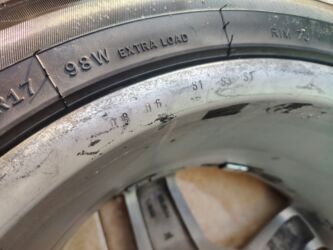 Disk təkərlər: İşlənmiş Disk təkər Mercedes-Benz 225 / 50 / R 17, 5 Boltlu — 12