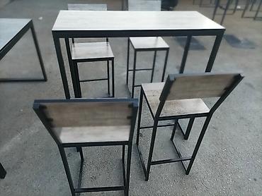 Столы и стулья для кафе: Стол и стул для кафе, Новый, Самовывоз, Платная доставка — 25