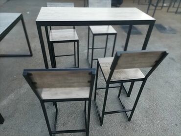 Столы и стулья для кафе: Стол и стул для кафе, Новый, Платная доставка, Самовывоз — 9