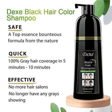 Şampunlar: Məhsul: Dexe Black Hair Shampoo – Saç Qara Rəngi Verən Şampun — 3