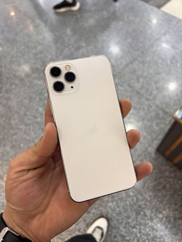 телефоны айфон xr: IPhone 11 Pro, Б/у, 64 ГБ, White Titanium, Защитное стекло, В рассрочку, 76 %