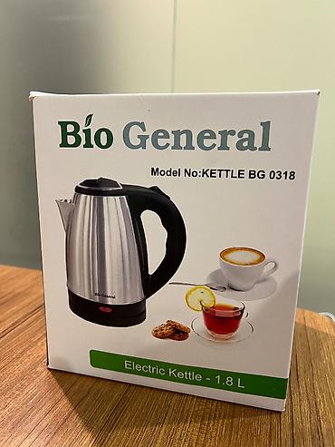 bio filtr: Elektrik çaydan Bio general, 1.6 - 2 l, Yeni — 2