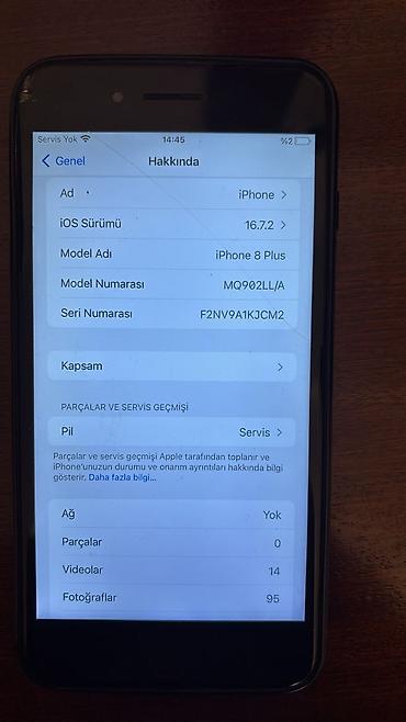 iphone 6 plus barter: IPhone 7 Plus, 64 GB, Qızılı, Barmaq izi — 5