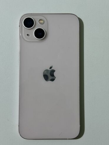 Apple iPhone: IPhone 13, Колдонулган, 128 ГБ, Күлгүн, Кулакчындар, Заряддоочу түзүлүш, 89 %