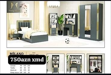кожаный диван купить: 1.Milano gənc yataq dəsti – sifarişlə hazırlanır, rəng seçimi — 1