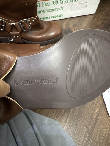 Өтүктөр: Женские сапоги Stradivarius Абсолютно новые! - Цвет: тёплый