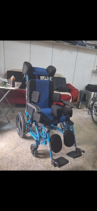 Инвалидные коляски: Uşaq üçün xüsusi ehtiyaclı Manuel Reabilitasiya Arabası - — 1