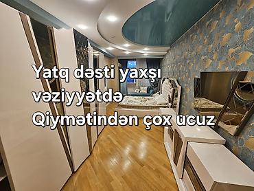 yataq dəsi: Yataq otağı mebel dəsti

 yaxşı vəziyyətdə — 2