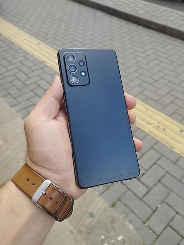 Samsung Galaxy A52, 256 GB, rəng - Qara, Zəmanət, Sensor, Barmaq izi lalafo.az -da Samsung Galaxy A52, 256 GB, rəng - Qara, Zəmanət, Sensor, Barmaq izi