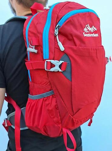 Sportske torbe i rančevi: Planinarski ranac Senterlan Levin 25 – crveni - Zapremina: 25 l — 9