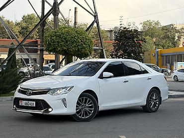 Унаа сатуу: Toyota Camry: 2017 г., 2.5 л, Автомат, Газ, Седан — 1