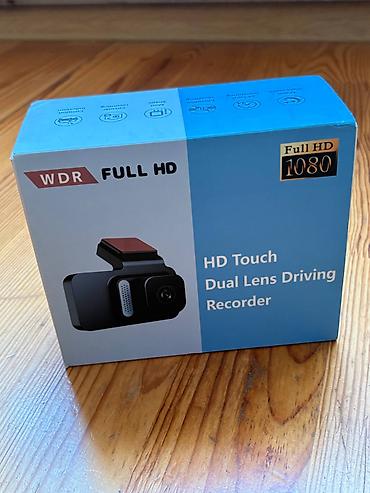 Videoreqistratorlar: HD Touch Dual Lens Driving Recorder – avtomobil üçün iki linzalı — 1