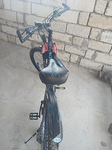 velosiped dağ: Dağ velosipedi – 26” təkərlər, disk əyləclər, ön amortizatorlu vidalı — 5