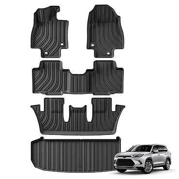 highlander 2017: Коврики салона и багажника TPE для Toyota Highlander (поколение с 3 — 4