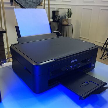 маленький принтер: МФУ Epson L222 3в1 (цветной принтер, ксерокопия, сканер) в идеальном