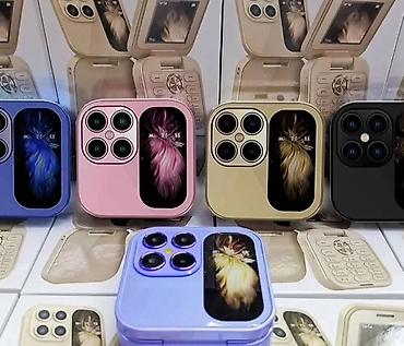 privatno: I17 PRO Mini mobilni telefon na preklapanje, sklopivi mobilni telefon — 1