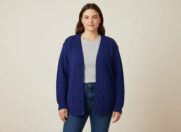 ubrania z lat 60: Women`s knitwear, size 2XL