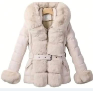 dsquared2 papuce: Ženska zimska jakna sa krznenim detaljima - Model: puf jakna u — 4