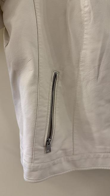 ucuz kask: Levi Strauss & Co. kişi dəri gödəkçə - Rəng: açıq krem/ivori - — 3
