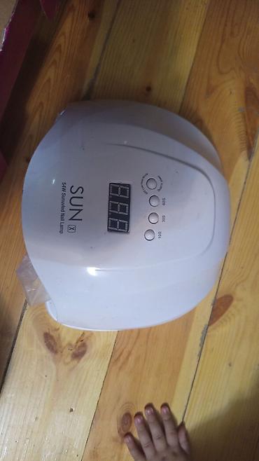 etir qabi: Manikür və gel-lak üçün peşəkar dəst Tərkib: - SUN X 54W UV/LED — 4