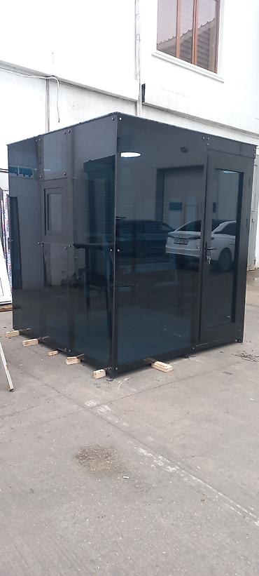 Butkalar, köşklar: Şüşəli̇ butka. Mühafi̇zeler üşüməsi̇n. 200x200× hündürlük 220=3500 — 7