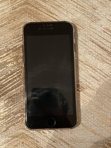 телефон айфон: IPhone 7, 128 ГБ, Черный, Отпечаток пальца