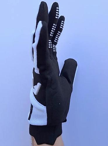 Oprema za bicikliste: FOX motocross/biciklističke rukavice – crno/belo - Lagane i — 6