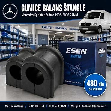 Balans štangle: GUMA BALANS STANGLE MERCEDES SPRINTER 8 CRAFTER 06- | Guma balans — 2