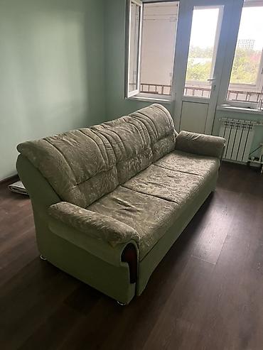 диван раскладной купить: Прямой диван, Б/у — 1