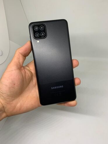 пленка на телефон: Samsung Galaxy A12, Б/у, 64 ГБ, цвет - Черный, 2 SIM