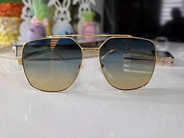 Naočare: Cartier sunčane naočare – aviator/kvadratni hibrid - Okvir: metal — 1