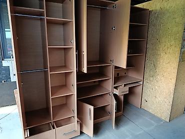 study table: Модульная мебельная стенка с рабочей зоной (офис/детская/гостиная) — 1