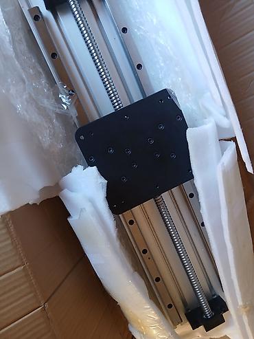 lazerli printer: CNC üçün xətti ox modulu – bilyalı vintli, step motorlu - — 1