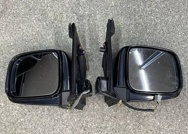 ремонт зеркал авто: Заднего вида Зеркало Honda Б/у, цвет - Черный, Оригинал