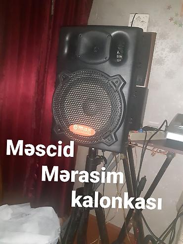 Audio: BARTER telefon. Məscid və mərasimlər üçün səs gücləndirici kolonka — 1