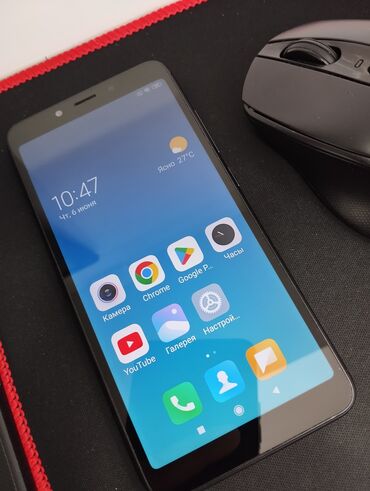 Xiaomi: Xiaomi Redmi 6A, 16 GB, rəng - Göy, 
 Sensor, İki sim kartlı