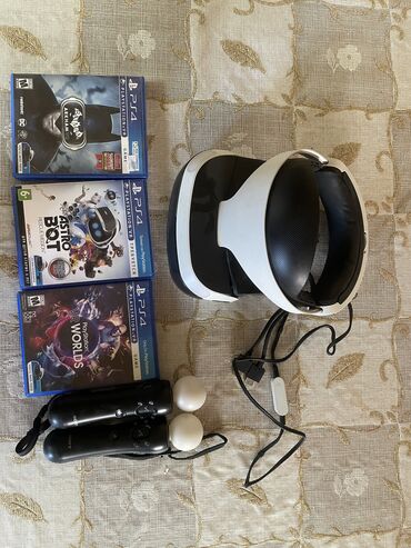 PlayStation VR: Ps vr PlayStation 4 и 3 игры за 20000 сом состояние хорошее,нет