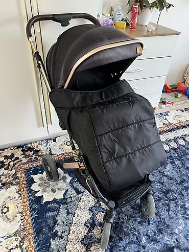 carrello bravo коляска: Коляска, цвет - Черный, Б/у, Самовывоз, Платная доставка — 2