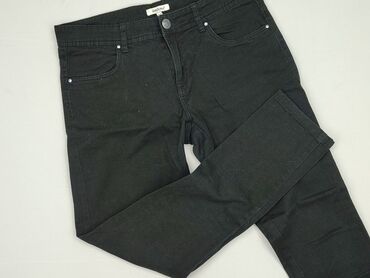 Material trousers for women, size L (EU 40)