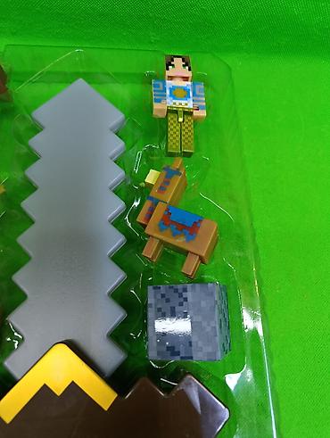 minecraft игрушка: Майнкрафт игрушки персонажей в комплекте🌟 Комплектация товара: меч — 4