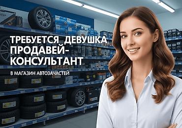 Требуется девушка в магазин авто запчастей продавец консультант, сами
