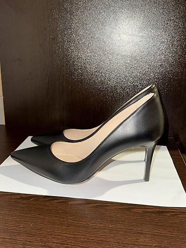 nine west: Nine West markali klassik iti burun qadin ayaqqabisi - Material: hamar — 2