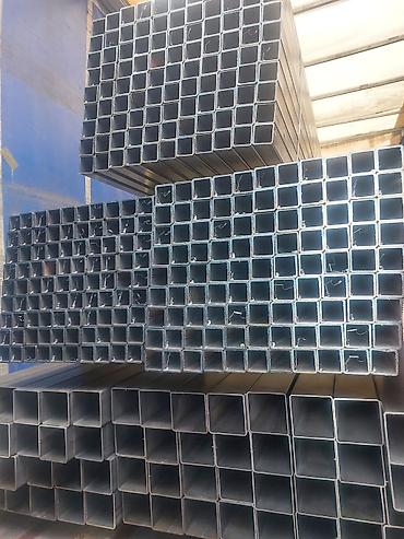 Квадратный, Железо Профиль, швеллер, 40x40 мм, Толщина: 3 мм, Новый, Самовывоз, Бесплатная доставка, Платная доставка at lalafo.az Квадратный, Железо Профиль, швеллер, 40x40 мм, Толщина: 3 мм, Новый, Самовывоз, Бесплатная доставка, Платная доставка