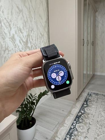 smart plus: Apple Watch Ultra, 49 мм, титановый корпус, сапфировое стекло. Цвет — 1