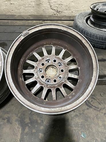 Диски: Литые Диски R 15 BMW, Комплект, отверстий - 5, Б/у — 9
