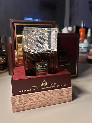 belle odeur parfum: Lattafa Khamrah Dukhan – Eau de Parfum, 100 ml (3.4 fl.oz) Orjinal — 1