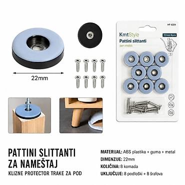 KMT Podloga za klizanje 3213244 Praktične klizne podloške za nameštaj