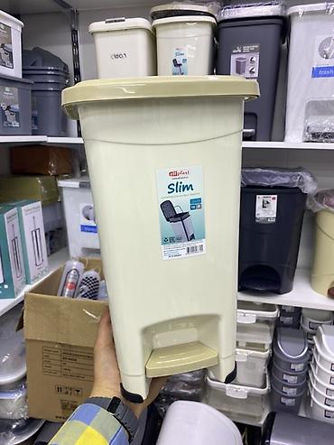 мусорный бак 240 литров: Педальное ведро Allplast Slim 10 л - Объем: 10 литров - Тип: ведро — 1
